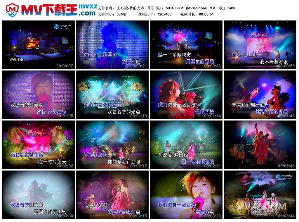 王心凌-梦的光点_国语_流行_MD403831